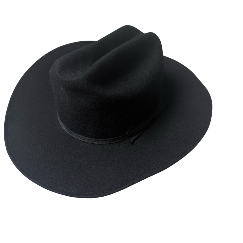 Rockmount Ranch Wear black wool cowboy hat